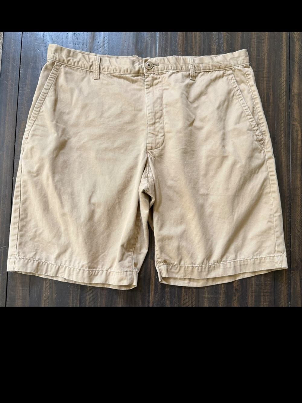 Gap Original Khaki Flat Front Shorts Men’s Size 38 100% Cotton Chino
